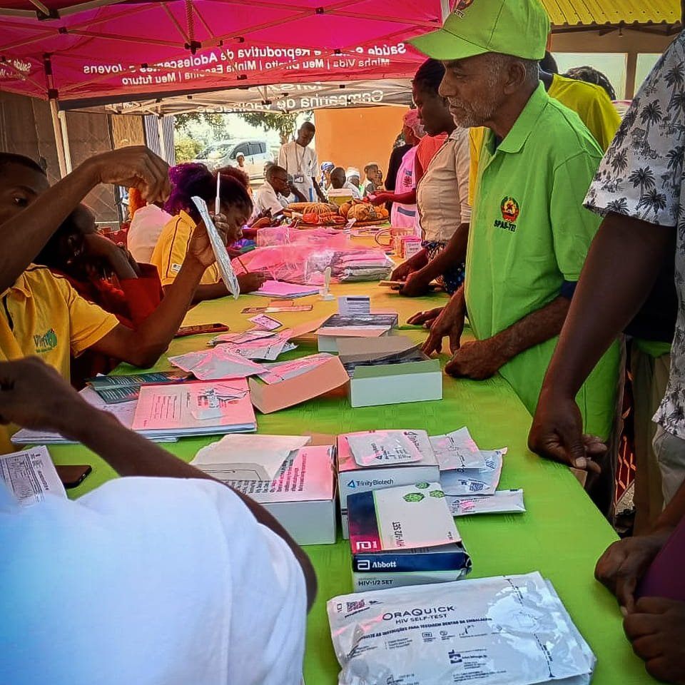 Feira de Saúde na Casa da Aposentadoria dos Idosos